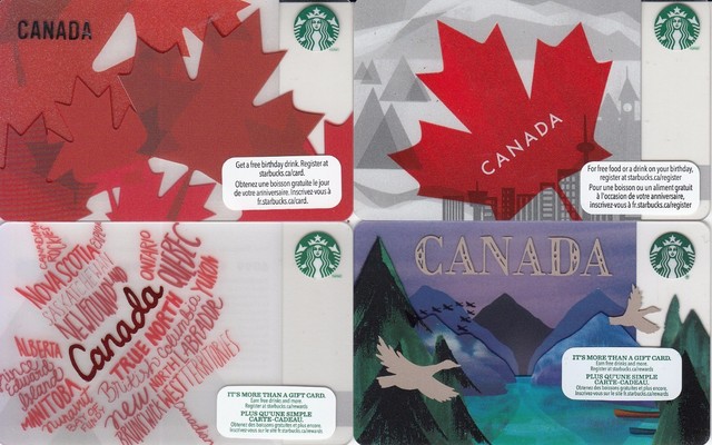 starbucks card canada