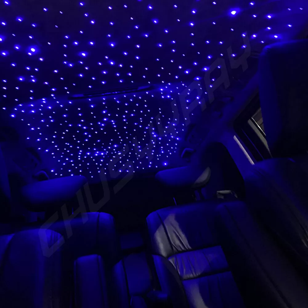 300PC Fiber Optic Car Home Headliner Star Light KIT Roof Ceiling Lights w Remote