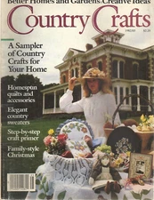 BETTER HOMES & GARDENS CREATIVE IDEAS COUNTRY CRAFTS MAGAZINE 1982/83