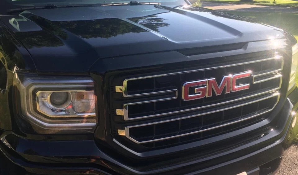 Protector de capó Husky Aeroskin deflector protector contra insectos para GMC Sierra 1500 2014-2018 Foto 2 de 4