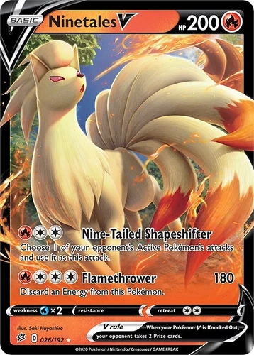 Ninetales V 026/192 Swsh02: Rebel Clash