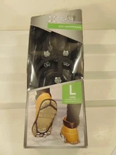 NIB Black XGEAR Adventure Series Ice Grippers Sizes (W-13 1/2-15 1/2) (M-12-14)