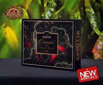 Basilur Ceylon Gift Pack - Oriental Collection Assorted 60 Ceylon Tea in Bags