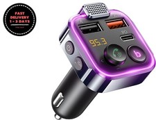 Transmisor FM Bluetooth para adaptador de coche, micr fono m s fuerte y bajo.VIP