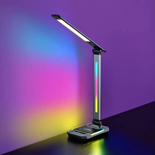 Gaming desk lamp sales