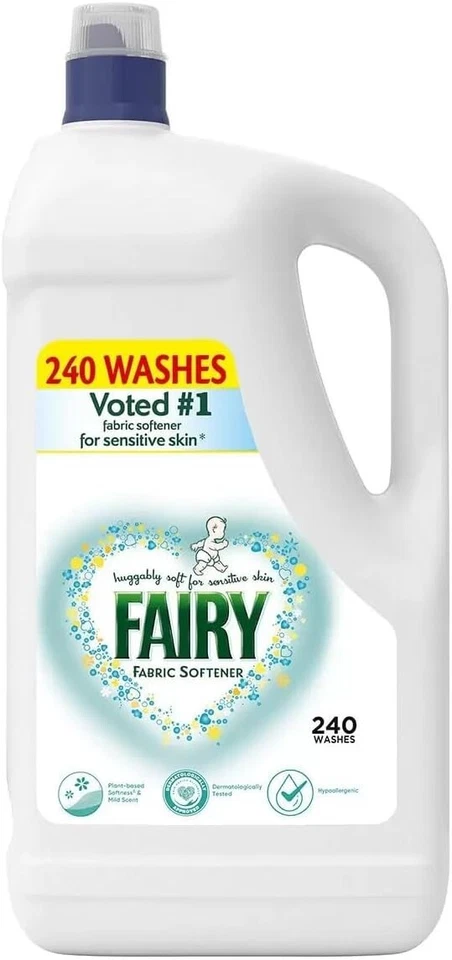 Lenor Spring Awakening 250 Wash Fabric Conditioner 5L & Fairy Super Concentrate - Image 4 of 4