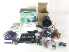 Crime Guard 328i4 Keyless Entry Car Alarm Security System Aux Trunk  Remote