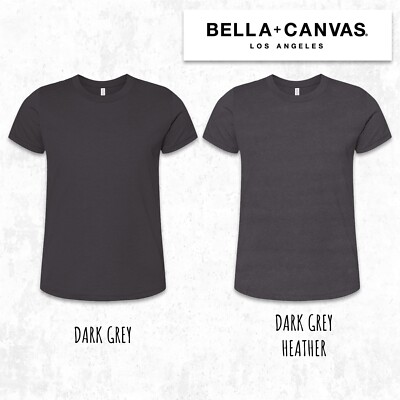 Bella Canvas Unisex Heather CVC Short-Sleeve T-Shirt - Retail Fit, Pre-Shrunk Tee