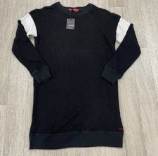 NWT n:Philanthropy Long Sleeve Newton Sweatshirt Mini Dress Black Size S