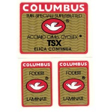 Columbus TSX frame & fork decals
