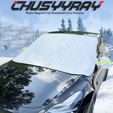 Winter Magnetic Car Truck Windshield Cover Protector Snow Frost Guard Sun Shade