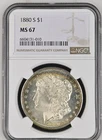 1880-S Morgan Dollar MS-67 NGC VIDEO