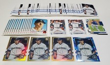 (113) CHRIS FLEXEN Lot 2021 Topps #206 Gold Foil Sapphire Heritage 1st MARINERS