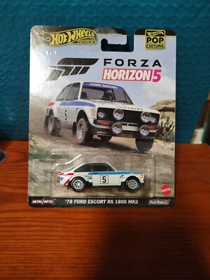 2024 Hot Wheels   78 Ford Escort RS 1800 MK2 - Forza Horizon 5 - Pop Culture  