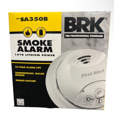 First Alert SA350B Smoke Alarm with Lithium Battery. h10
