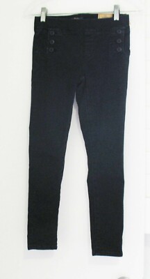 Polo Ralph Lauren Girls Aubrie Denim Leggings Navy Sz 12 - NWT