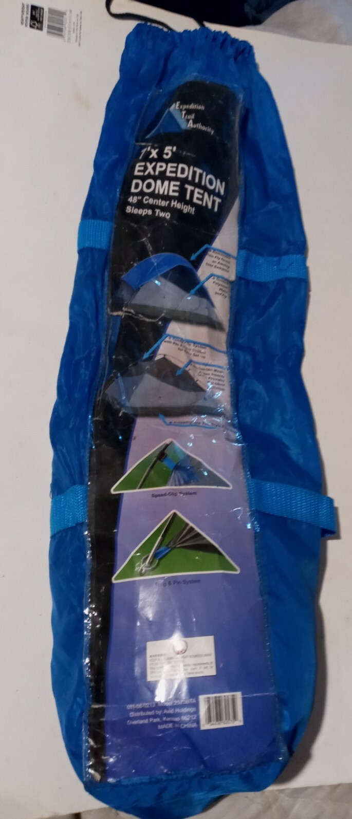 Expedition Trail Authority 7ft x 5ft Dome Tent 48" Center Height Sleeps