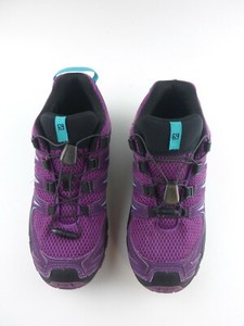 salomon purple shoes