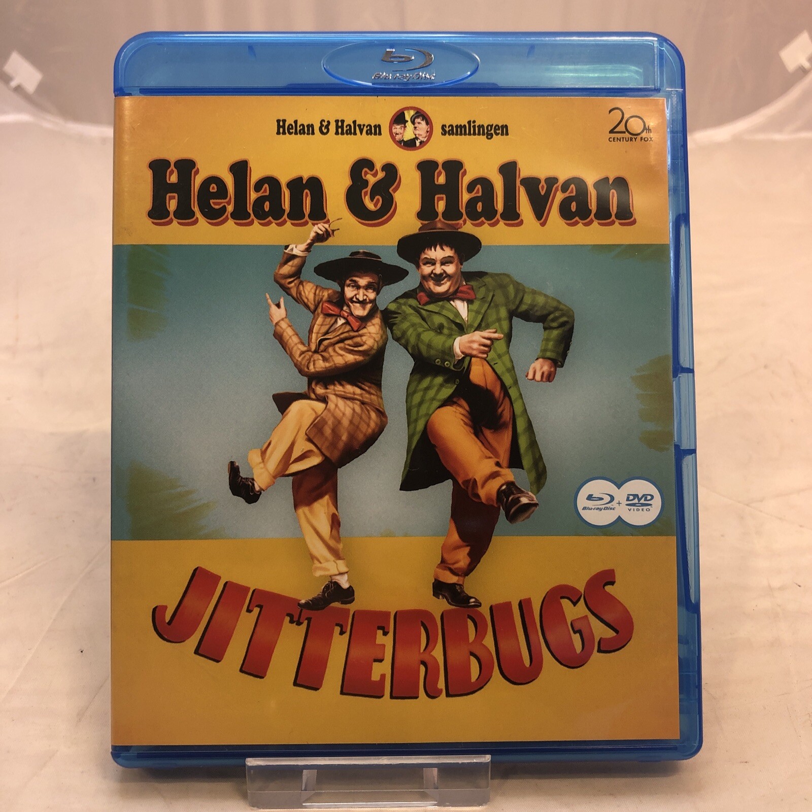 LAUREL & HARDY JITTERBUGS BLU-RAY + DVD Region 2