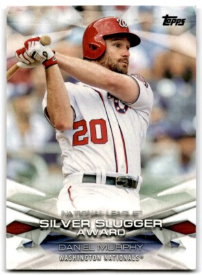 2018 Topps MLB Awards Daniel Murphy Washington Nationals #MLBA-36