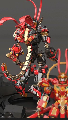 Building Blocks Six Ear Monkey Demon B1312 Chinese Mythology Armor Mecha Toys - Picture 7 of 14
