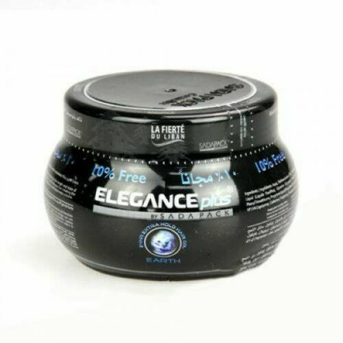 Elegance Plus By Sada Pack 24hr Extra Hold Hair Gel EARTH 500ml SAME