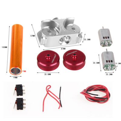Workermod Motor Flywheels Cage Strength Update Kit for Nerf STRYFE