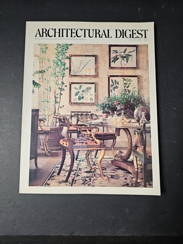 ARCHITECTURAL DIGEST Magazine January 1982 - Bild 1 von 3