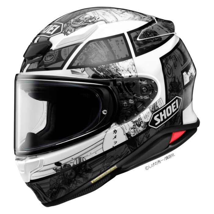 SHOEI full face Helmet SHOEI Z-8 Baribari Legend TC-6 White