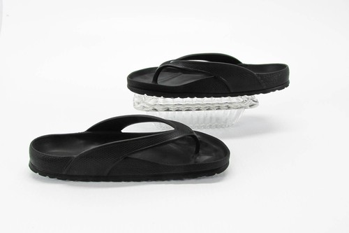 Birkenstock Womens Sandal Honolulu EVA US Size 7 Black Thong Shoes Pre Owned qp - Picture 8 of 12
