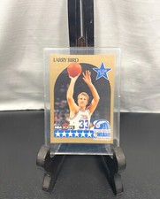 1990-91 LARRY BIRD - NBA Hoops All-Star Insert #2 Boston Celtics HOF (NM-MT)