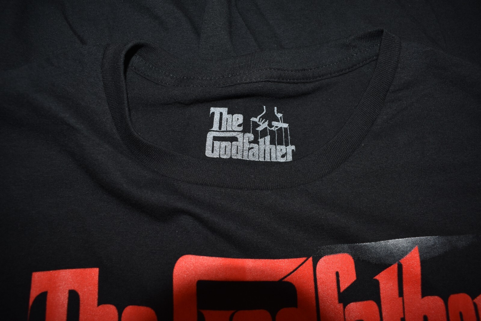 The Godfather Mens Don Vito Corleone Portrait Mob Movie Shirt New Medium