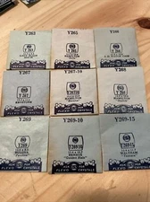 GS FLEXO Y200-399 Series Acrylic Watch Crystal Replacement CHOOSE SIZE VTG NOS