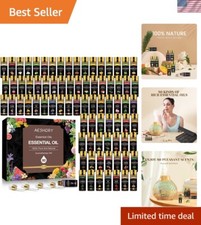 Essential Oil Set 80 Pcs- Natural Essential Oils Kit-Perfect for Diffuser, Hu...