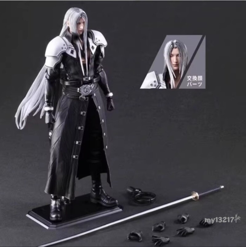 Figura de acción de PVC Play Arts Kai Final Fantasy VII Remake Sephiroth 1/8 modelo lo último