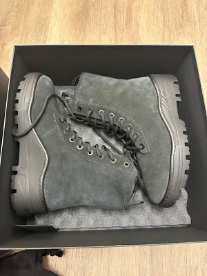 Yeezy YZY Season SZN 6 Suede Graphite Black Suede Size 41EU/IT | eBay