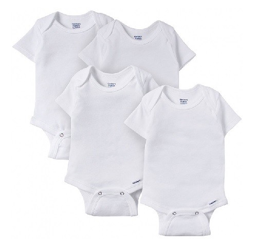 Gerber - Body Unisex De Manga Corta Para Bebé, Paquete De 8, Animales - Foto 7