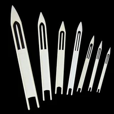 Fishing Netting Needle Shuttles Net Repair Kit - 7/21pcs 7pcs, white 
