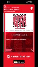 Phillies Priority Parking Pass 5/1/24