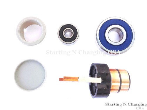 Ford 6G Alternator Rebuild Repair Kit Slip Ring Bearing Set Cover Cap 