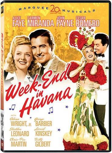 Week-End in Havana - DVD - GOOD