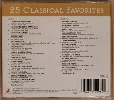 25 Classical Favorites CD | eBay 25 Classical Favorites CD | eBay