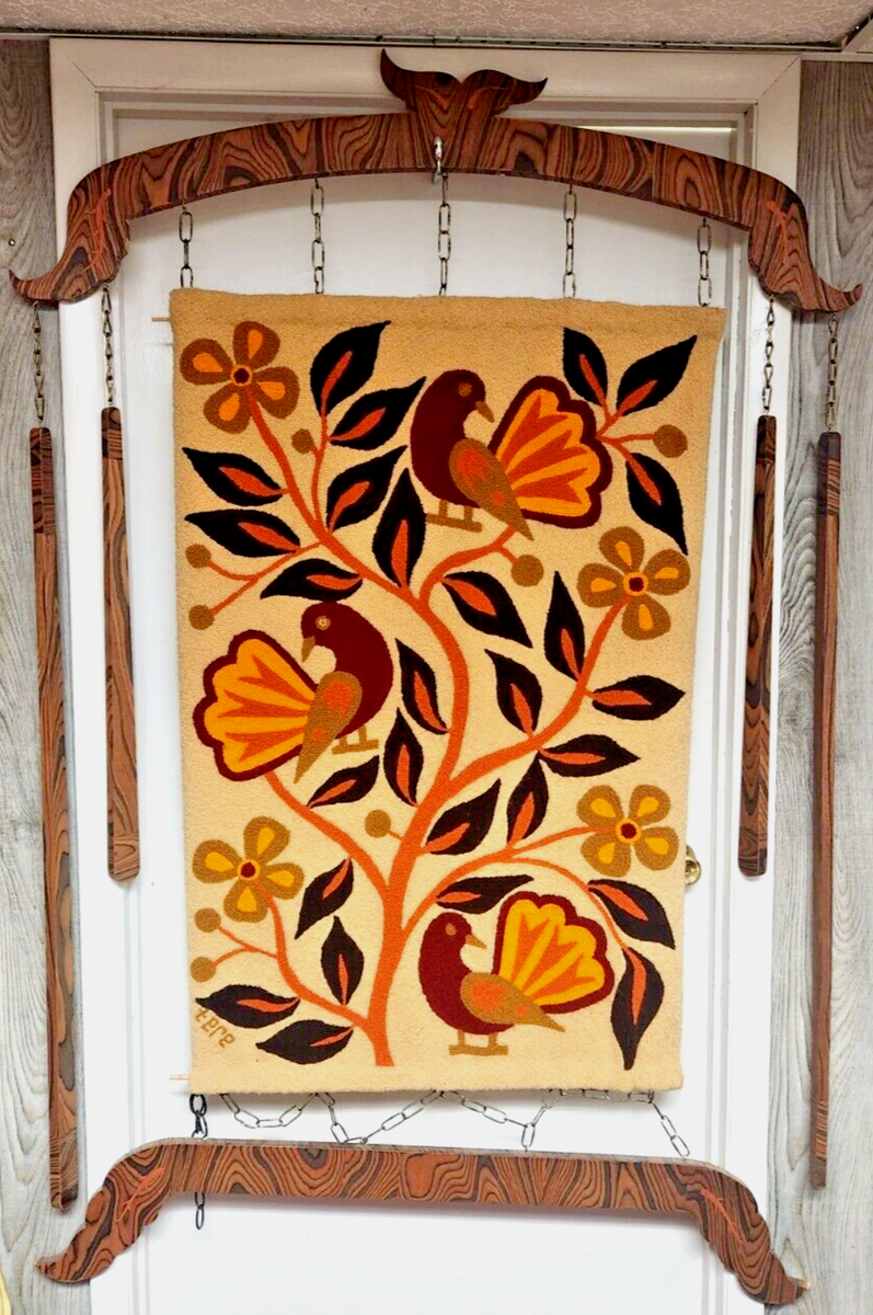 Teresa Gonzalez “Tere” Vintage Guajiro Large Handmade Tapestry 