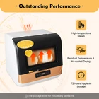 Portable Countertop Dishwasher 4 Washing Programs Compact Dishwasher 800W 110V