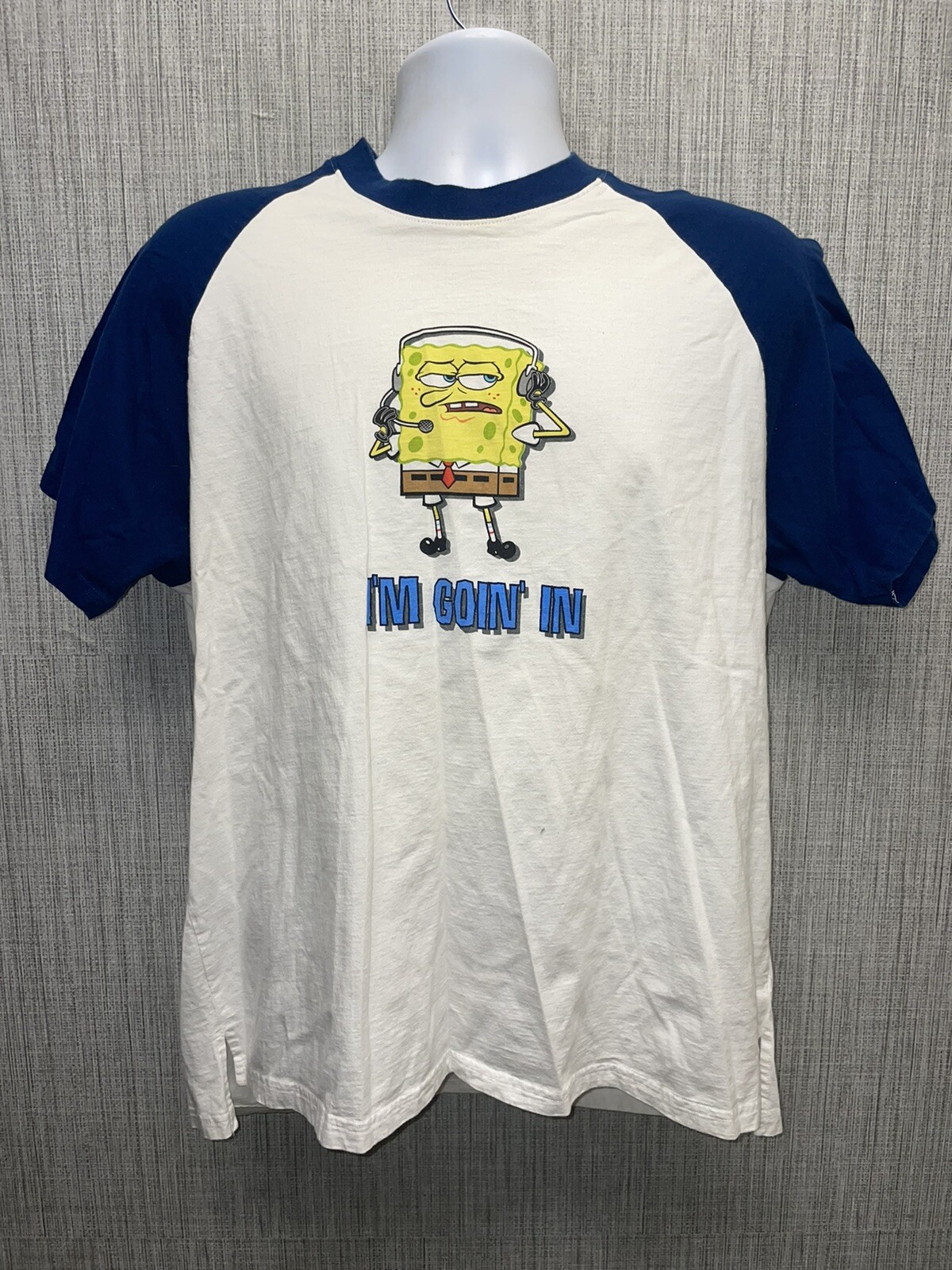 VTG Nickelodeon SPONGEBOB Graphic TShirt Mens L Gem