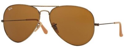 Ray-Ban RB3025 177/33 Gold Aviator Classic Brown Non 
