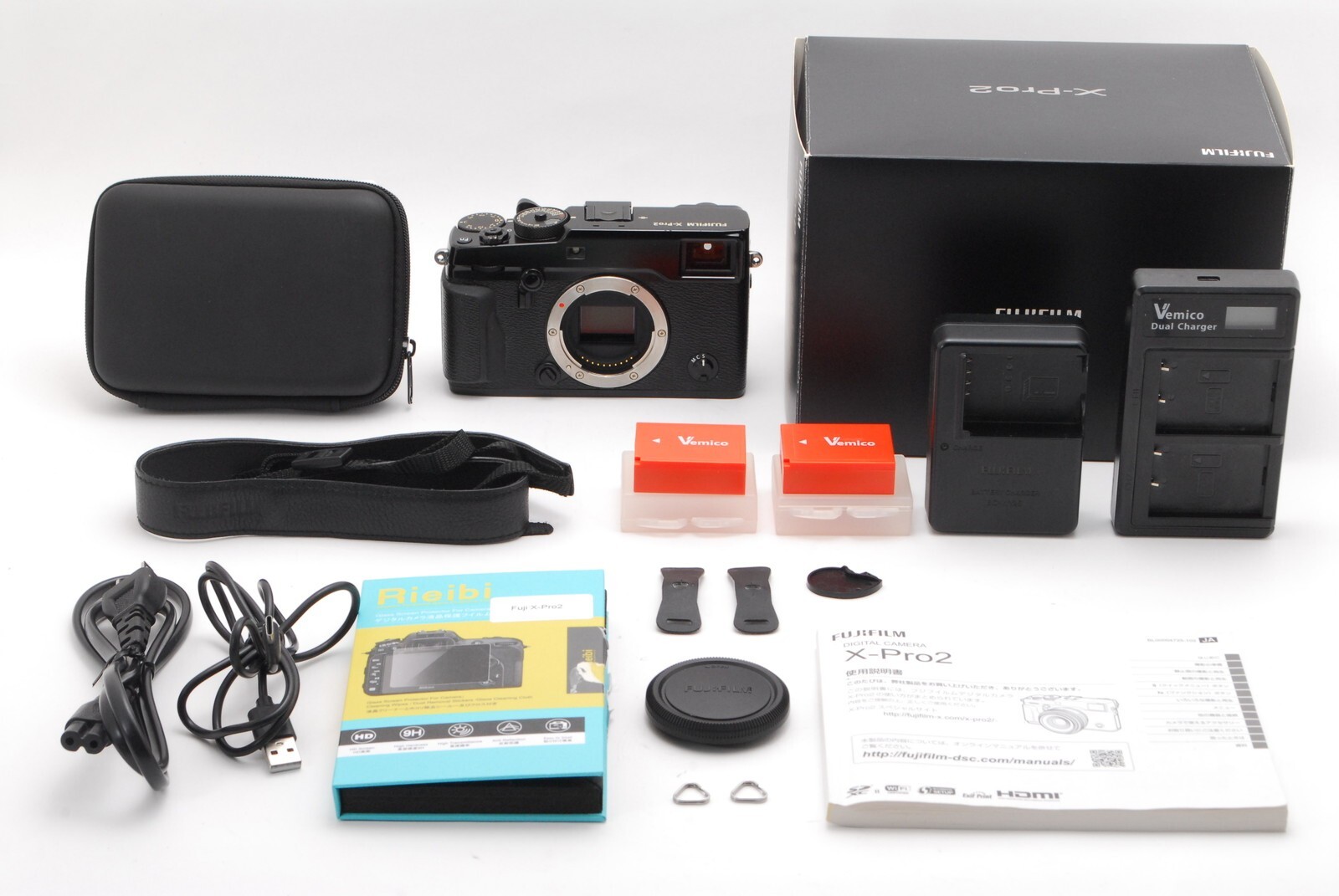 [Excellent] Fujifilm X-Pro2 24.3MP Digital Camera Black Body in Box from Japan