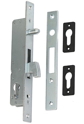 Serrure à Crochet Encastrée Keymet H40 Pour Porte Coulissante - Qualité Allemande
