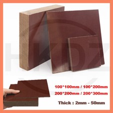 Bakelite Phenolic Resin Sheet Plate CNC Insulation Electrical Board 2-50mm Thick