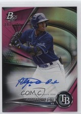 2022 Bowman Platinum Top Prospects Pink 1/199 Alejandro Pie #TOP-79 Auto 2f9